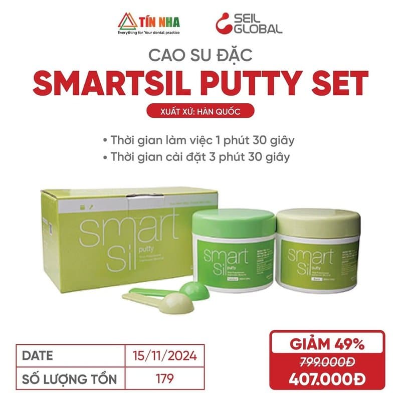 Cao Su Đặc Smartsil Putty Set