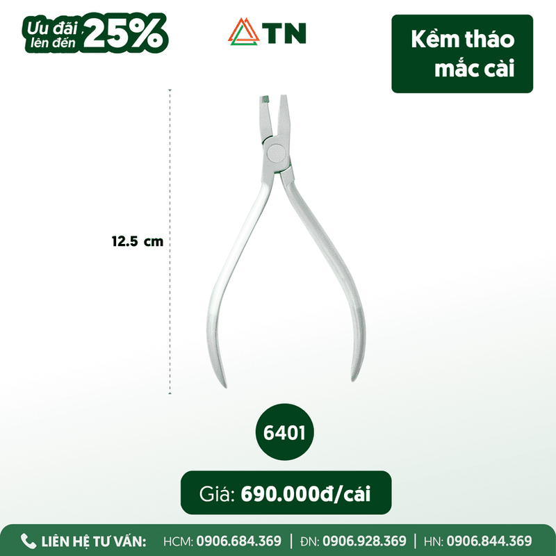 Kềm tháo mắc cài (Ms: 6401)