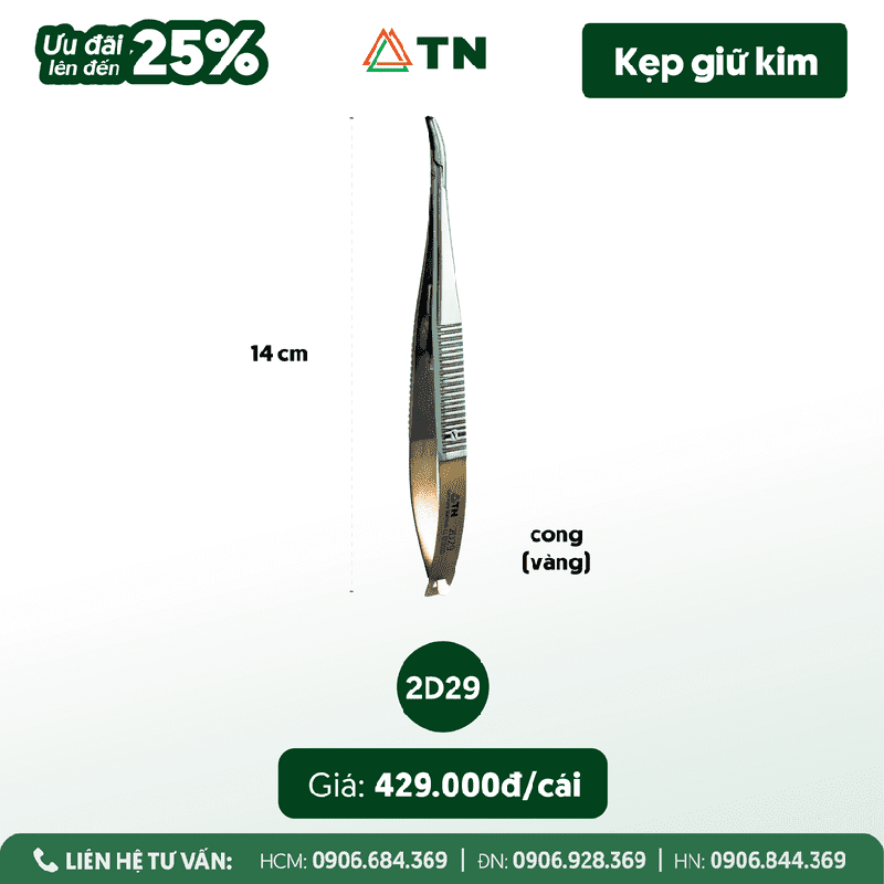 Kẹp giữ kim (Ms: 2D29)