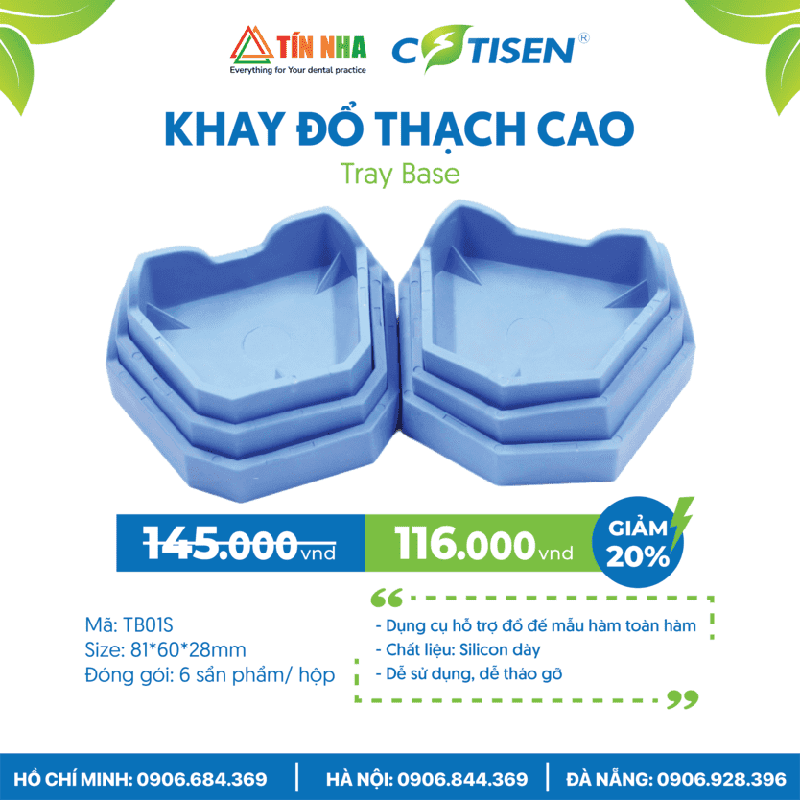 Khay Thạch Cao (Tray base)